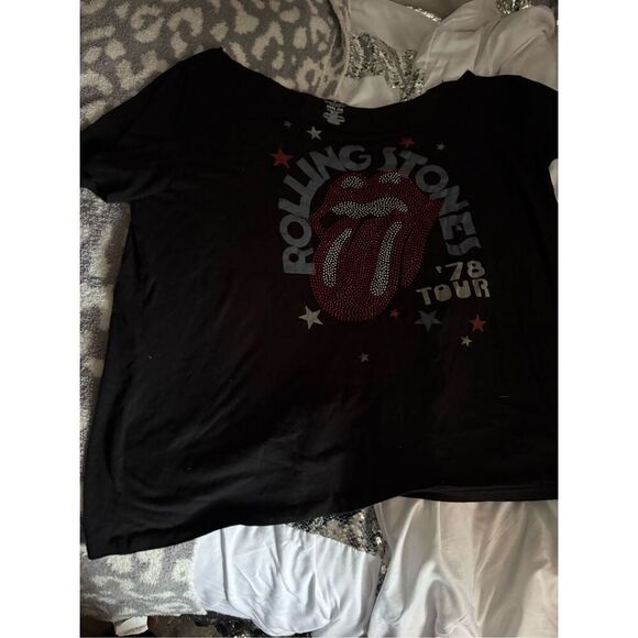 Bundle lot of 3x  plus size Rolling Stones music band t shirt/tee & joggers - Picture 5 of 10